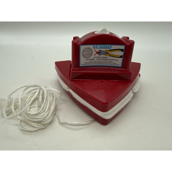 Outside Magnetic Window Cleaner, Double-Sided Brush Glass Wiper Cleaning Tools, - Picture 10 of 15